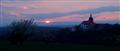 západ slunce nad Novým Hradem (Vít Pávek, duben 2013)